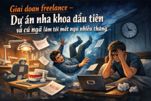 Dự án nha khoa đầu tiên và cú ngã làm tôi mất ngủ nhiều tháng